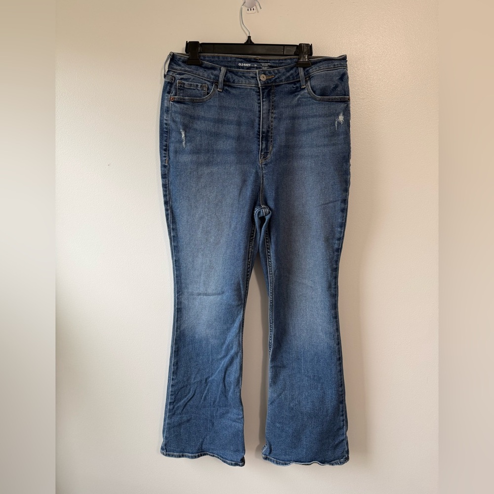 Old Navy Women's Flare Higher High-Rise Jeans